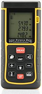 Laser Distance Meter-0.2 to 70 Meter Range, 1/4 Inch Tripod Thread, Spirit Level, Carry Case, Wrist Strap
