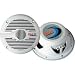 Boss Audio MR60 6.5 2-Way Coaxial Marine Speaker (Single, White)