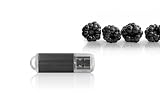 CnMemory USB Stick 2.0 Spaceloop (8 GB, schwarz)