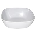 Square Melamine Bowl - White