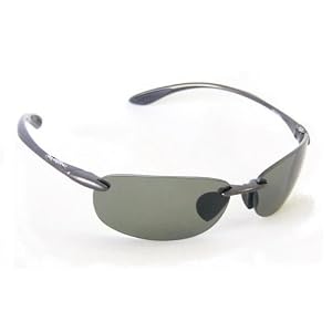 Buy Bolle Sunglasses Kickback Plating Gun Metal Frame with Polarized Axis Lenses by Bolle
