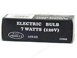 Darice Replacement Candle Bulb 7 Watt for 6078 (Pack of 5)