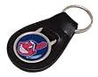 Cleveland Indians Leather Keychain