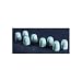 Pfaltzgraff Dazee Sky Daisy Mini Salt and Pepper Set of 8
