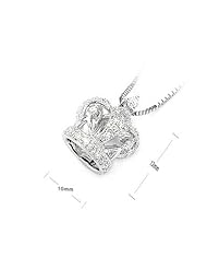 Crown II - Diamond And 18K White Gold Pendant