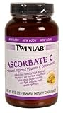 Twinlab Ascorbate C Powder 2000 Mg 8 oz ( Four Pack)