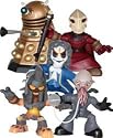 Doctor Who Time Squad 5 Pack Pyrovile, Dalek, Ood, Clockwork Man & Sycorax leader