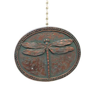 Bronze Elements Dragonfly Ceiling Light Pull