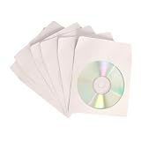 100 Mini Paper CD Sleeves with Window & Flap