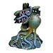 Lurking Octopus with No Fishing Sign - 3 in. x 3 in. x 3 12 in.