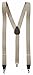 Men's Elasticized Y-back Adjustable Clip-on Suspenders - 46 and 54 Inch