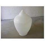 Large White Victorian Acorn Globe