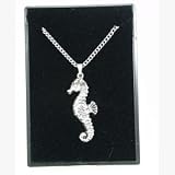 Pewter Pendant Seahorse