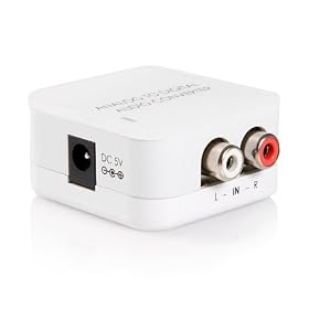 Startech Stereo RCA to SPDIF Digital Coaxial and Toslink Audio Converter