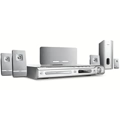 Philips HTS 3500 Heimkino-System (DivX-zertifiziert) silber