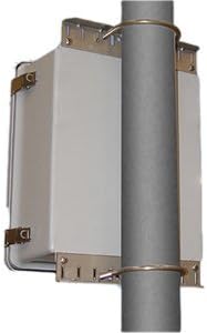 Hana Wireless HW-NM-1 Nema Universal Mounting Kit-Pole Diameter 3 To 4 in.