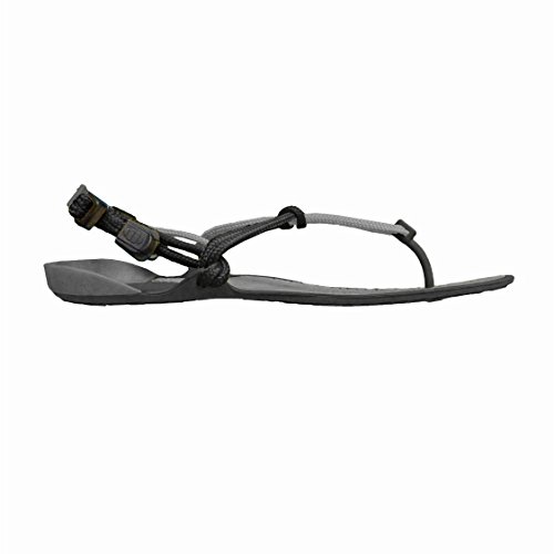 Xero Shoes Barefoot Sandals - Women's Amuri Cloud - Coal Black/Charcoal 8 M US