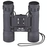 Black Compact 10 X 25 Binocular