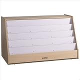 Ecr4kids Book Display with Storage Red