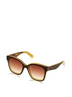Bottega Veneta Gafas de Sol B.V. 297/S_TG5 (52 mm) Marrón Oscuro / Mostaza
