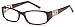 Womens Italy Patterned Prescription Glasses Frames Rxable Eyeglasses