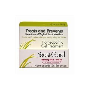 YeastGard Homeopathic Gel Treatment with Probiotics 1 oz