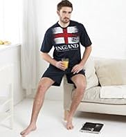 Official England FA Pure Cotton Short Sleeve Shorties