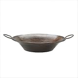Bundle-59 Round Minors Pan Hammered Copper Vessel Sink in Oil Rubbed Bronze (2 Pieces)