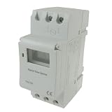 Buy Amico DIN Rail Mounting Weekly Digital Programmable Electronic Timer THC15A AC... by Amico