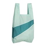 �U�E�j���[�V���b�s���O�o�b�O by�X�[�U���x�� LIGHT BLUE�~PEACOCK GREEN L�T�C�Y �G�R�o�b�O