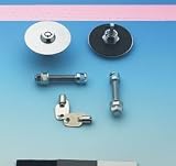 Super Security Hood Lock Kit Incl. 2 Chrome Plated Lock Sets/2 Lock Pins/4 Nuts/2 Keys