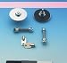 Super Security Hood Lock Kit Incl. 2 Chrome Plated Lock Sets/2 Lock Pins/4 Nuts/2 Keys