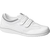 Grasshoppers Ladies Stretch Plus Hook and Loop Velcro Shoes by Grasshoppers