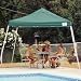 ShelterLogic Pop-Up Canopy - 12ft.L x 12ft.W, Slant Leg, Green, Model# 22589
