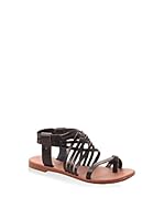 Gio & Mi Sandalias planas (Negro)