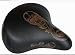 Nirve Skulls Cruiser Seat Saddle Black Brown