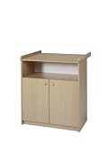 Schardt 05 010 17 01 Wickelkommode Buchedekor, 2 T�ren, 1 offenes Fach