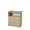 Schardt 05 010 17 01 Wickelkommode Buchedekor, 2 T�ren, 1 offenes Fach