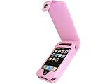 iGadgitz Pink PU Leather Case Cover for Apple iPhone 3G & New 3GS 8gb, 16gb & 32gb + Screen Protector
