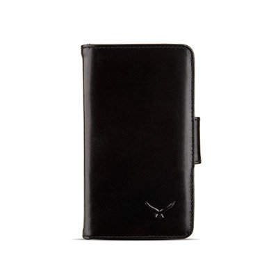 APPLE IPHONE 4 / 4S MYRA WALLETBOOK LEDERTASCHE - SCHWARZ Preisvergleich
