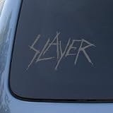 SLAYER - Vinyl Decal Sticker #A1370 | Vinyl Color: Silver