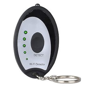 802.11b/g Pocket-Size WiFi Locator Keychain w/LED Flashlight - Find a Wireless Signal Anytime & Anywhere!