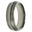 Titanium Ring Comfort fit with Matte finish. Width: 7mm Titanium Ring Comfort fit with Matte finish. Width: 7mm
