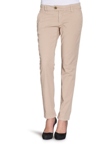 rich&royal Damen Hose 15q976, Gr. 27, Beige (desert sand) Preisvergleich