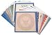 K&Company Military Two-Sided 12 Inch by 12 Inch Paper Pad, Navy