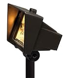 Hinkley Lighting 1520BZ T4 Flood Light with Clear Lens 50 Watt Maximum, Bronze