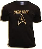 Junk Food Star Trek Logo Washed Black T-shirt Tee