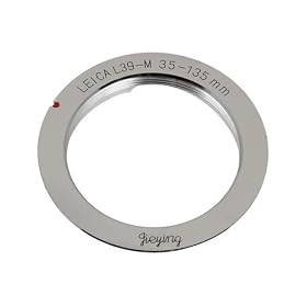 Fotodiox Pro Lens Mount Adapter, Leica M39 Lens to Leica M Adapter with Coding for Leica M8 and... by Fotodiox