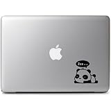 Cute Sleeping Dreaming Panda - Macbook Air 11" 13" / Macbook Pro 13" 15" 17" Laptop Vinyl Decal Sticker