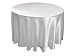 108 Round Satin Tablecloths Wedding Party Table Linens - 10 colors